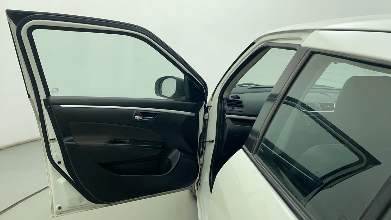 Used 2017 Maruti Suzuki Swift VXI (O) Petrol Manual interior LEFT FRONT DOOR OPEN VIEW