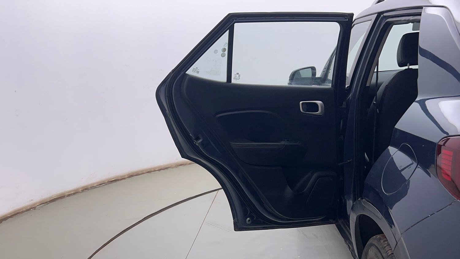 Used 2019 Hyundai Venue SX 1.4 (O) CRDi Diesel Manual interior LEFT REAR DOOR OPEN VIEW