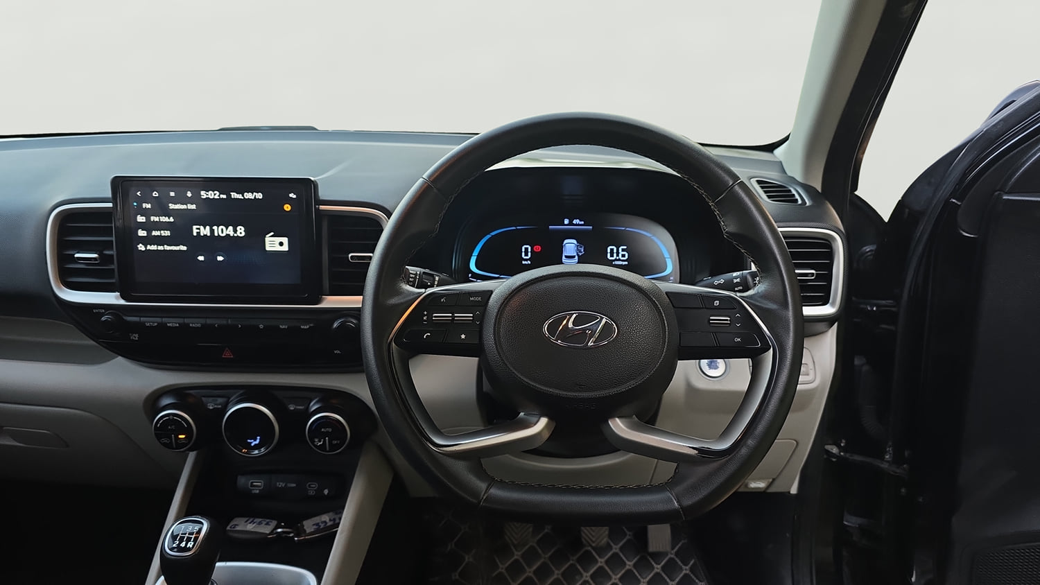 Used 2022 Hyundai Venue SX 1.2 Petrol Petrol Manual interior STEERING VIEW
