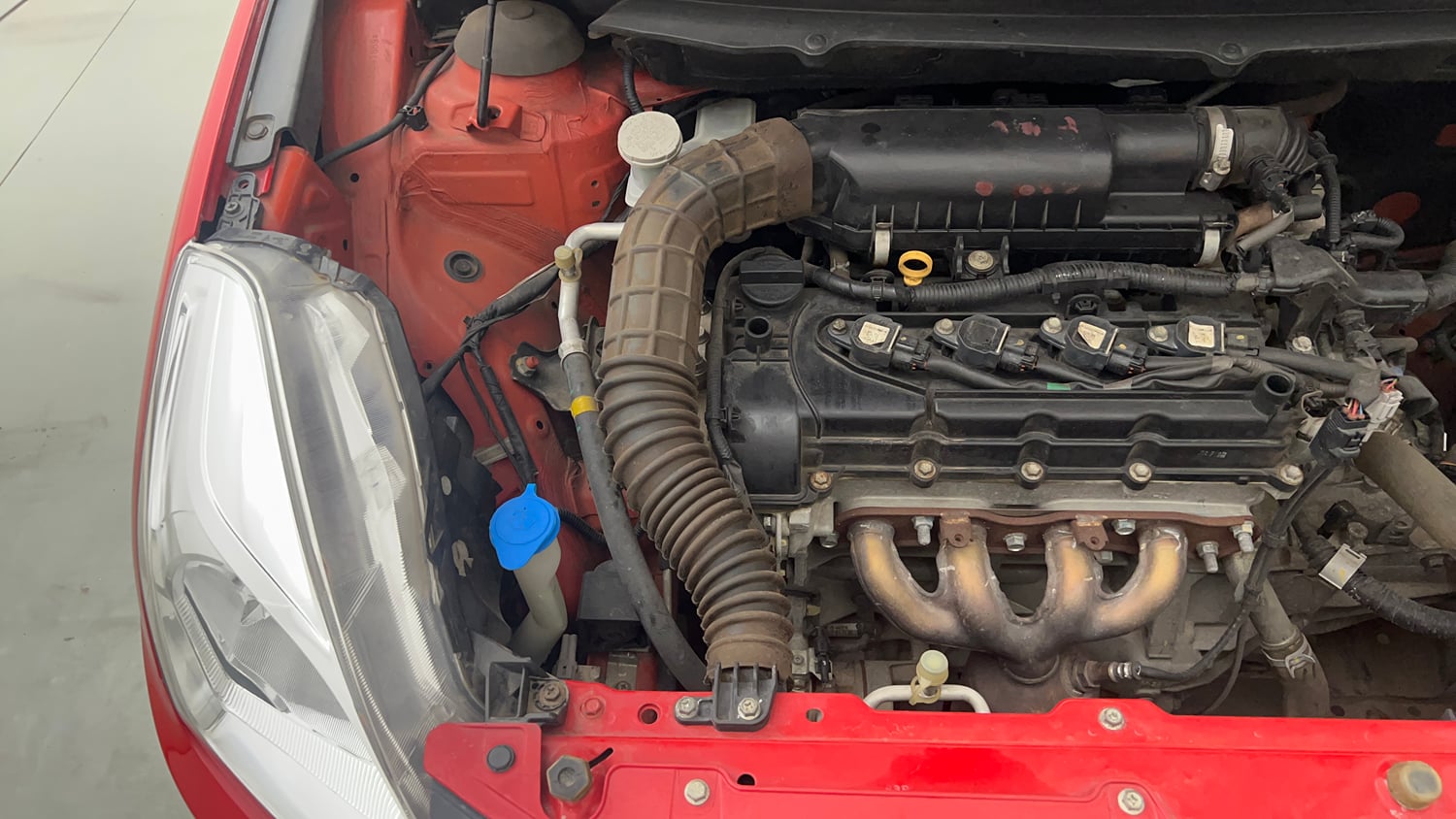 Used 2018 Maruti Suzuki Baleno Delta 1.2 Petrol Manual engine ENGINE RIGHT SIDE VIEW