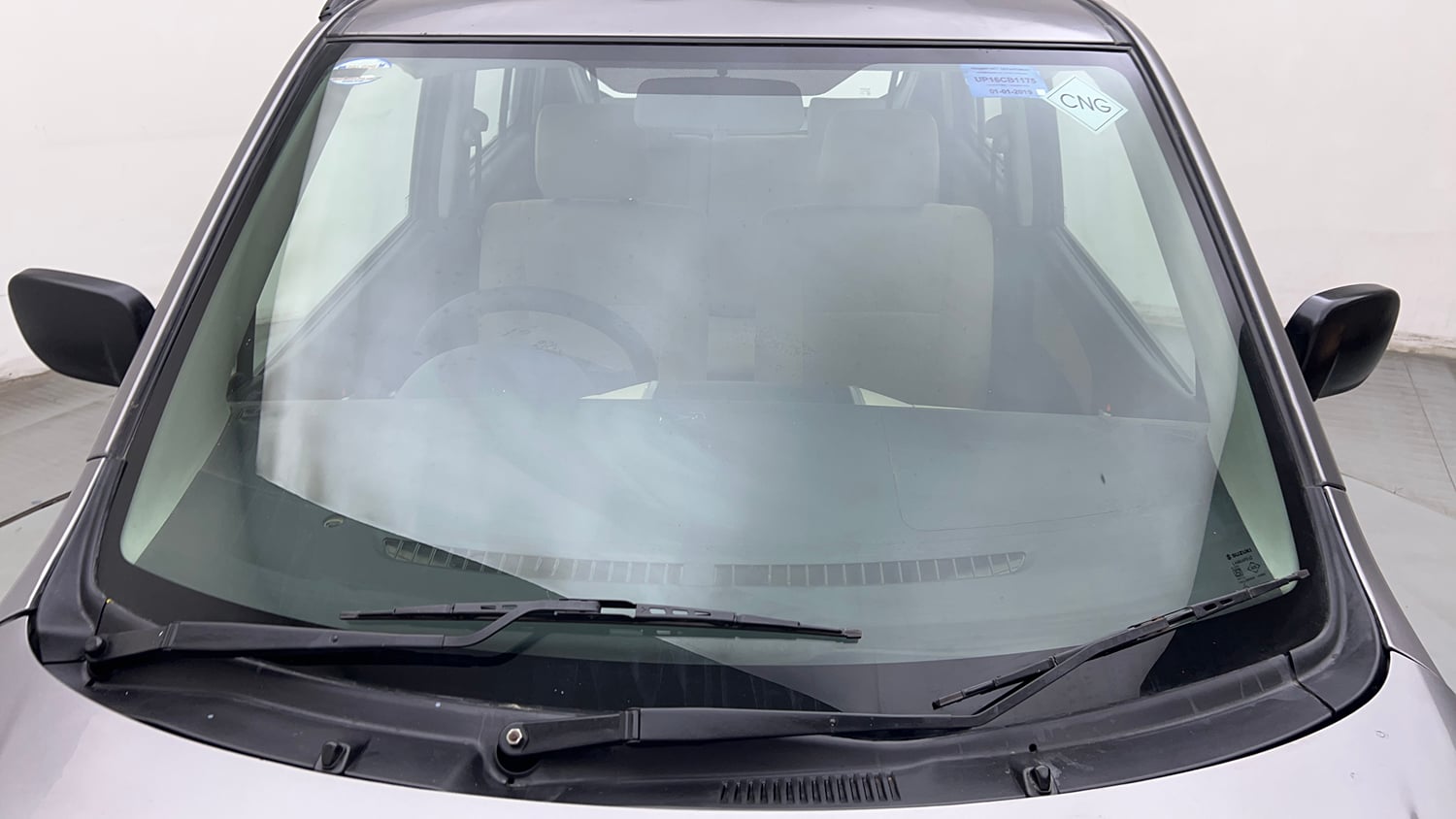 Used 2019 Maruti Suzuki Wagon R LXI CNG Cng Manual exterior FRONT WINDSHIELD VIEW