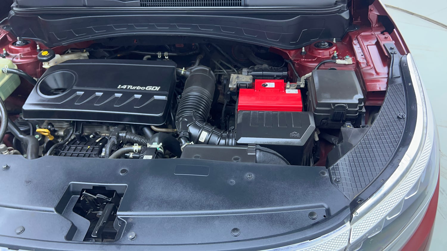 Used 2020 Kia Seltos GTX Plus DCT 1.4 Petrol Automatic engine ENGINE LEFT SIDE VIEW