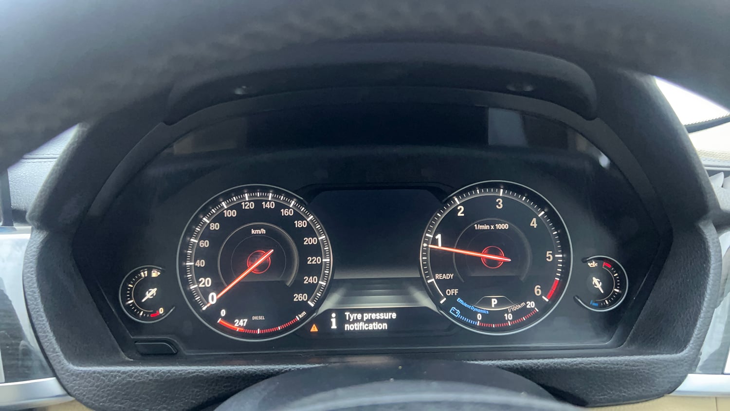 Used 2018 BMW 3 Series 320d Luxury Line Diesel Automatic interior CLUSTERMETER VIEW