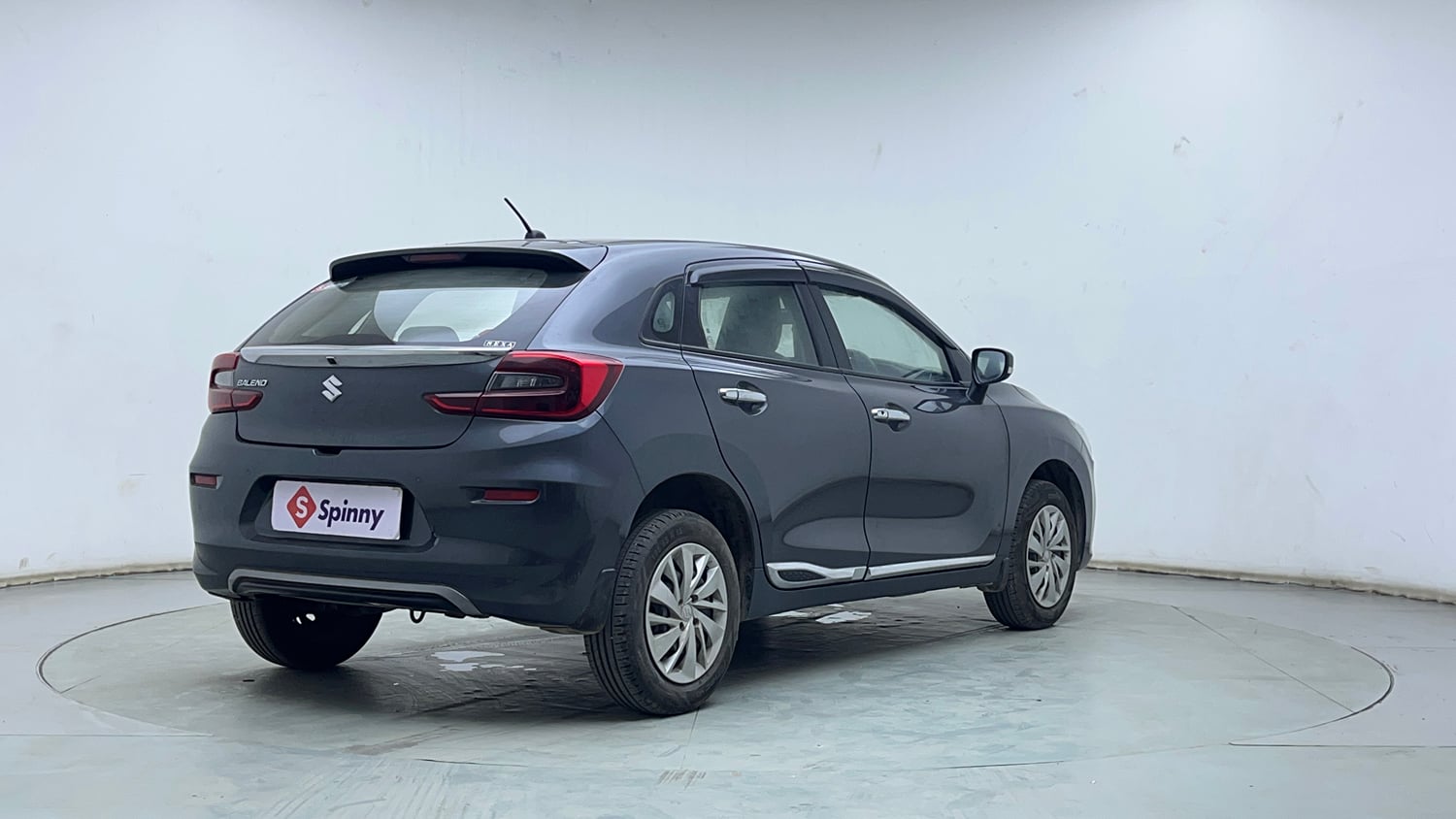 Used 2024 Maruti Suzuki Baleno Delta MT Petrol Manual exterior RIGHT REAR CORNER VIEW
