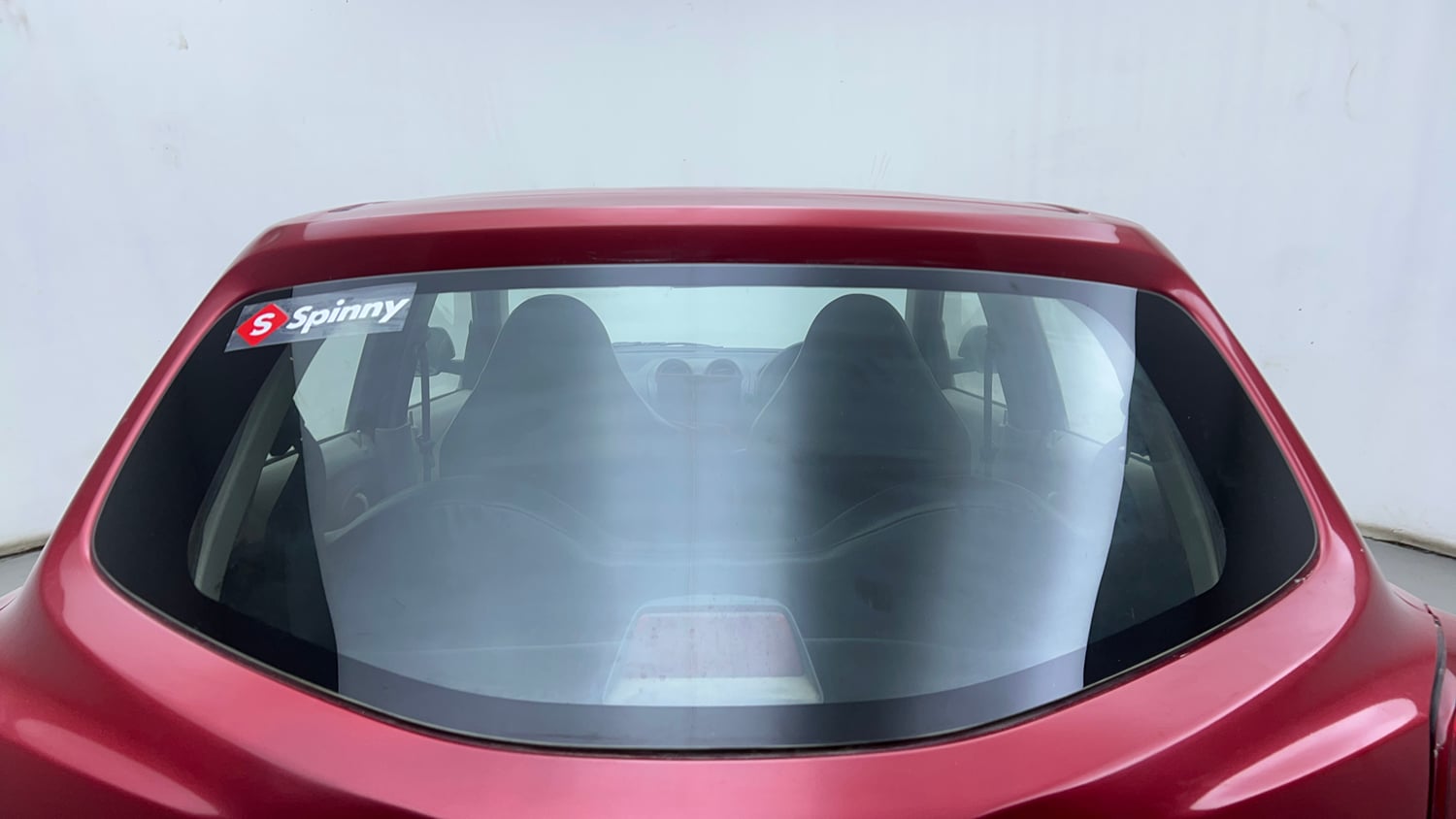 Used 2016 Datsun GO T Petrol Manual exterior BACK WINDSHIELD VIEW