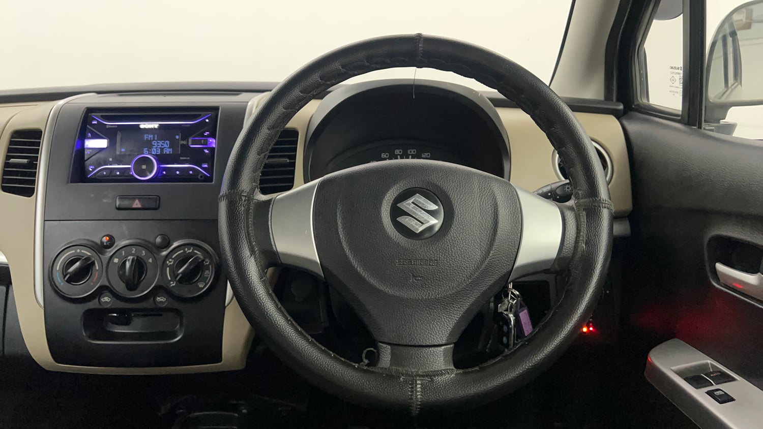 Used 2018 Maruti Suzuki Wagon R LXI CNG (O) Cng Manual interior STEERING VIEW