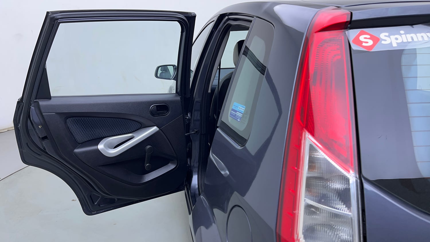Used 2014 Ford Figo Duratorq Diesel Titanium 1.4 Diesel Manual interior LEFT REAR DOOR OPEN VIEW