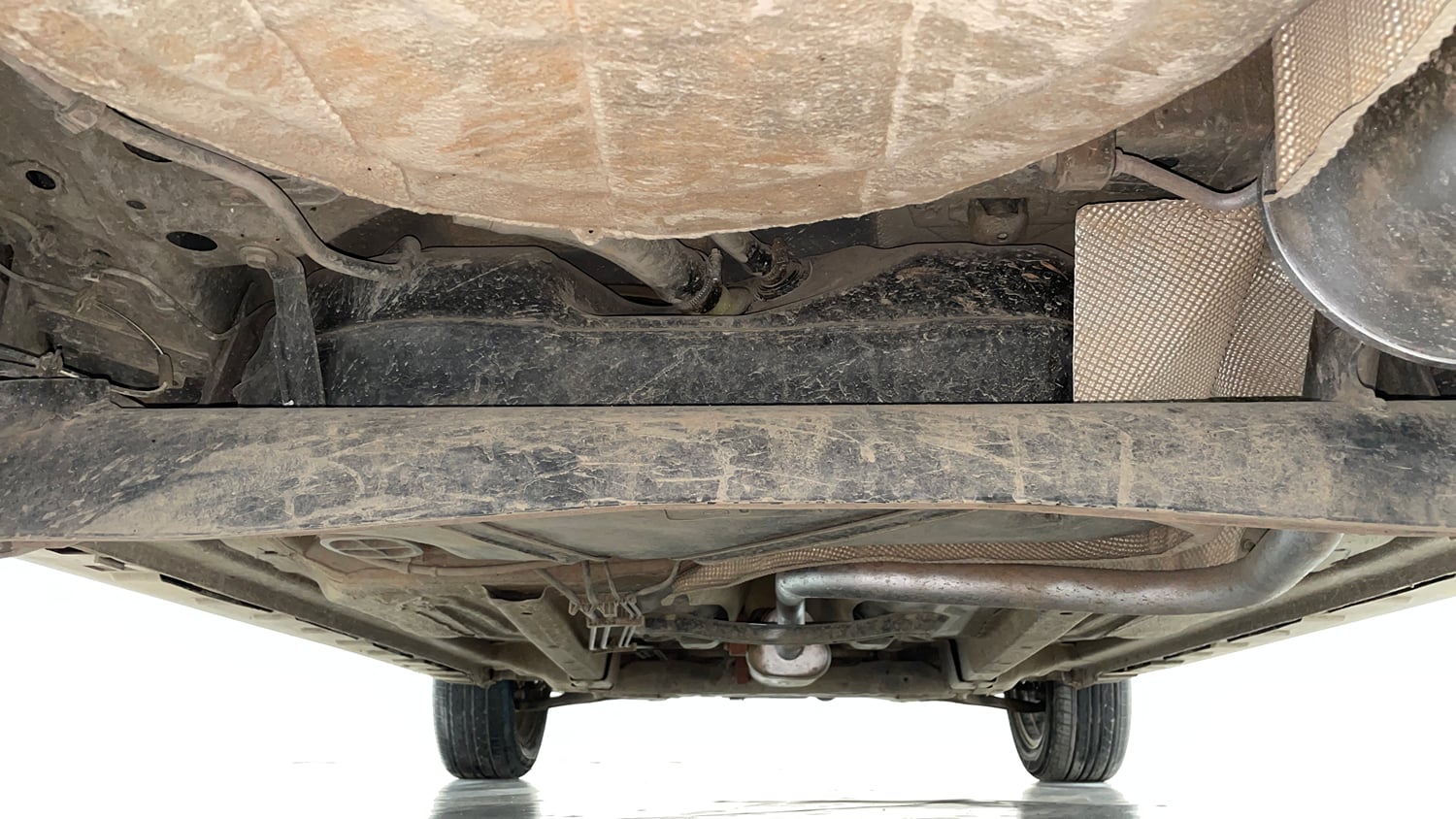 Used 2021 Ford Freestyle Titanium 1.2 Ti-VCT Petrol Manual extra REAR UNDERBODY VIEW (TAKEN FROM REAR)