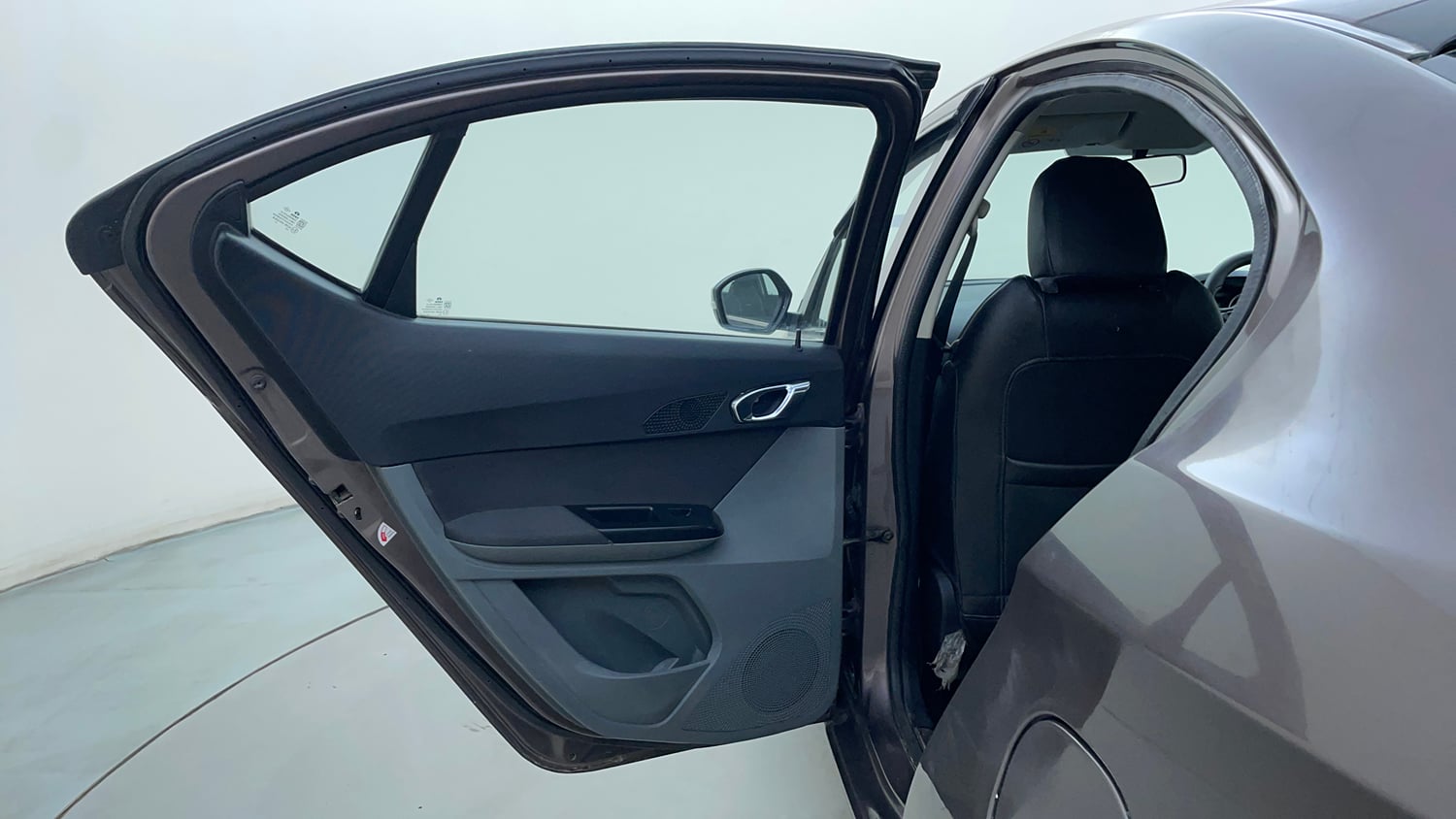 Used 2018 Tata Tigor Revotron XZA Petrol Automatic interior LEFT REAR DOOR OPEN VIEW