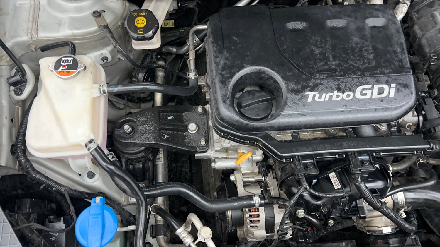 Used 2019 Hyundai Venue SX Plus 1.0 Turbo DCT Petrol Automatic engine ENGINE RIGHT SIDE VIEW