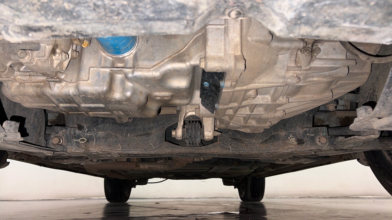 Used 2021 Honda WR-V VX MT Petrol Petrol Manual extra FRONT LEFT UNDERBODY VIEW