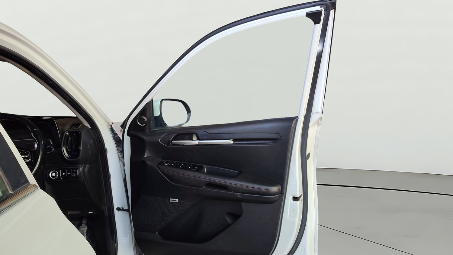 Used 2021 Kia Sonet GTX Plus 1.5 AT Diesel Automatic interior RIGHT FRONT DOOR OPEN VIEW