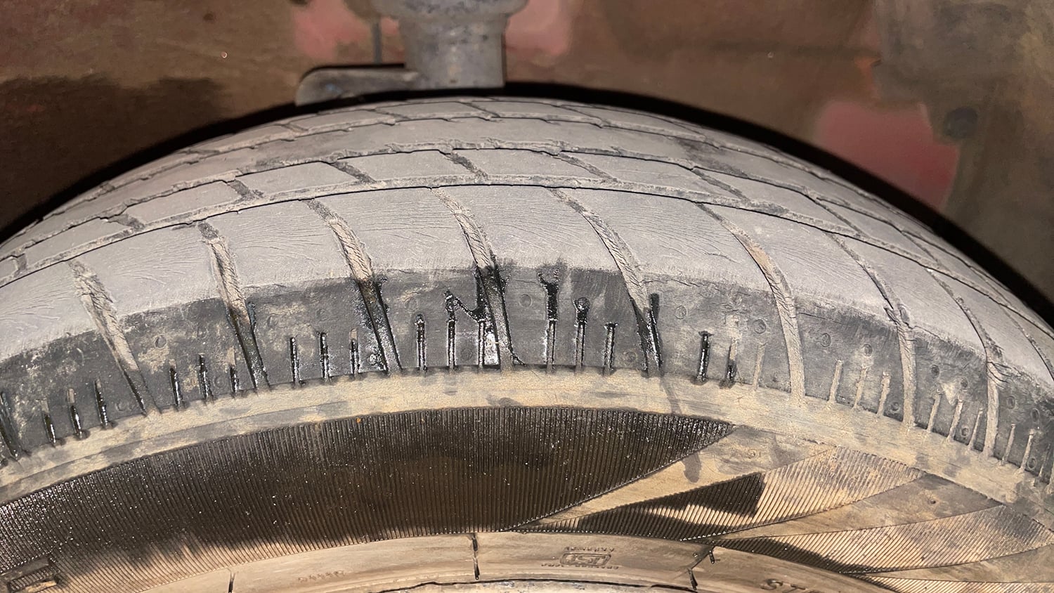 Used 2021 Maruti Suzuki Celerio VXi Petrol Manual tyres RIGHT FRONT TYRE TREAD VIEW