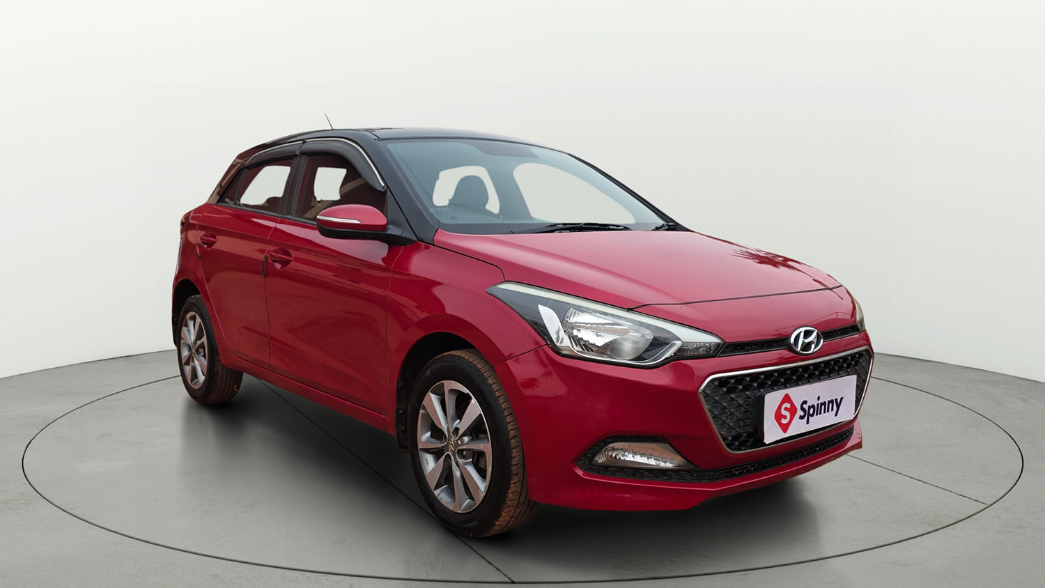 Used 2018 Hyundai Elite i20 Asta 1.2 Dual Tone Petrol Manual exterior RIGHT FRONT CORNER VIEW
