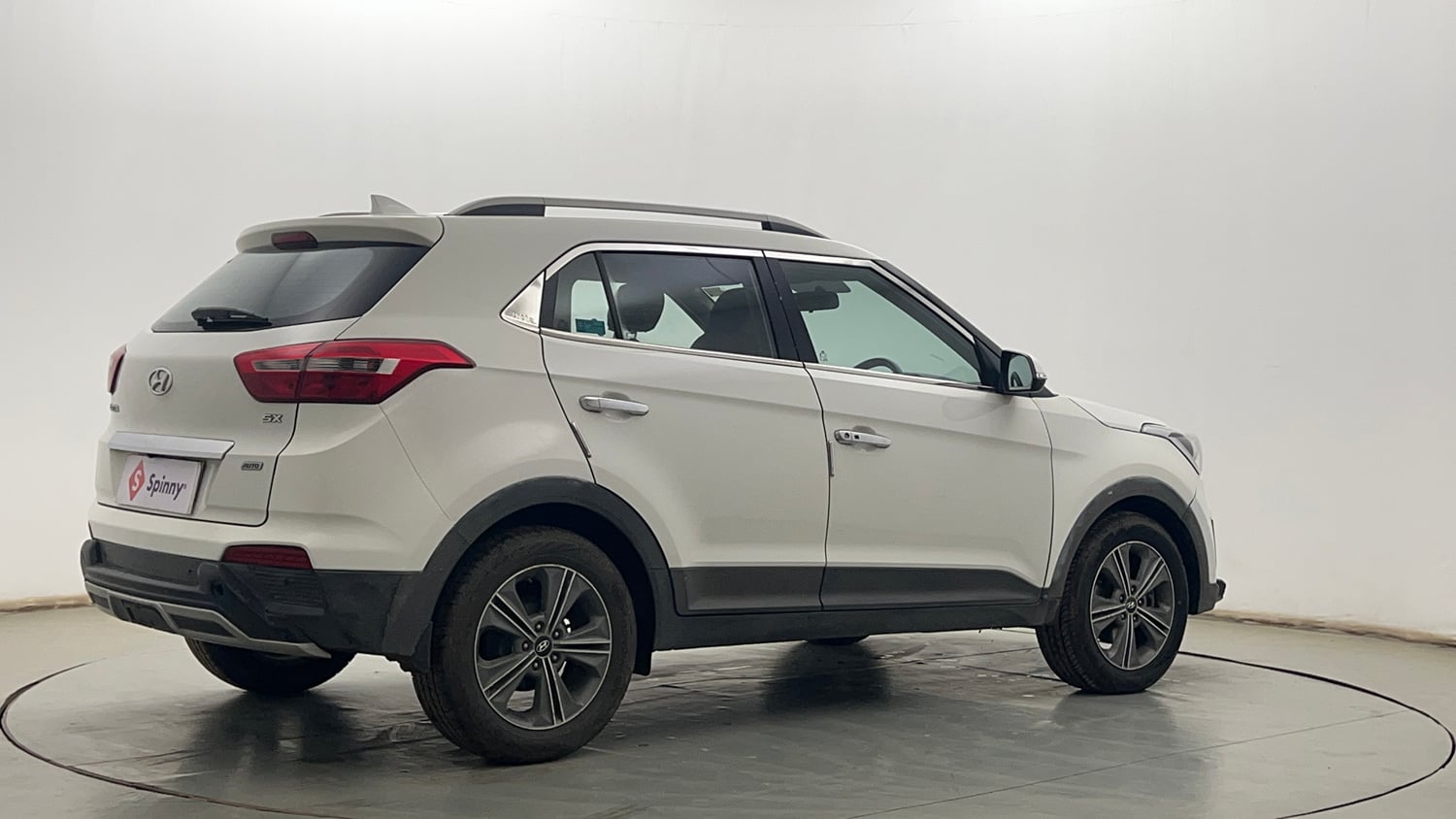 Used 2017 Hyundai Creta SX Plus 1.6 AT Petrol Petrol Automatic exterior RIGHT REAR CORNER VIEW