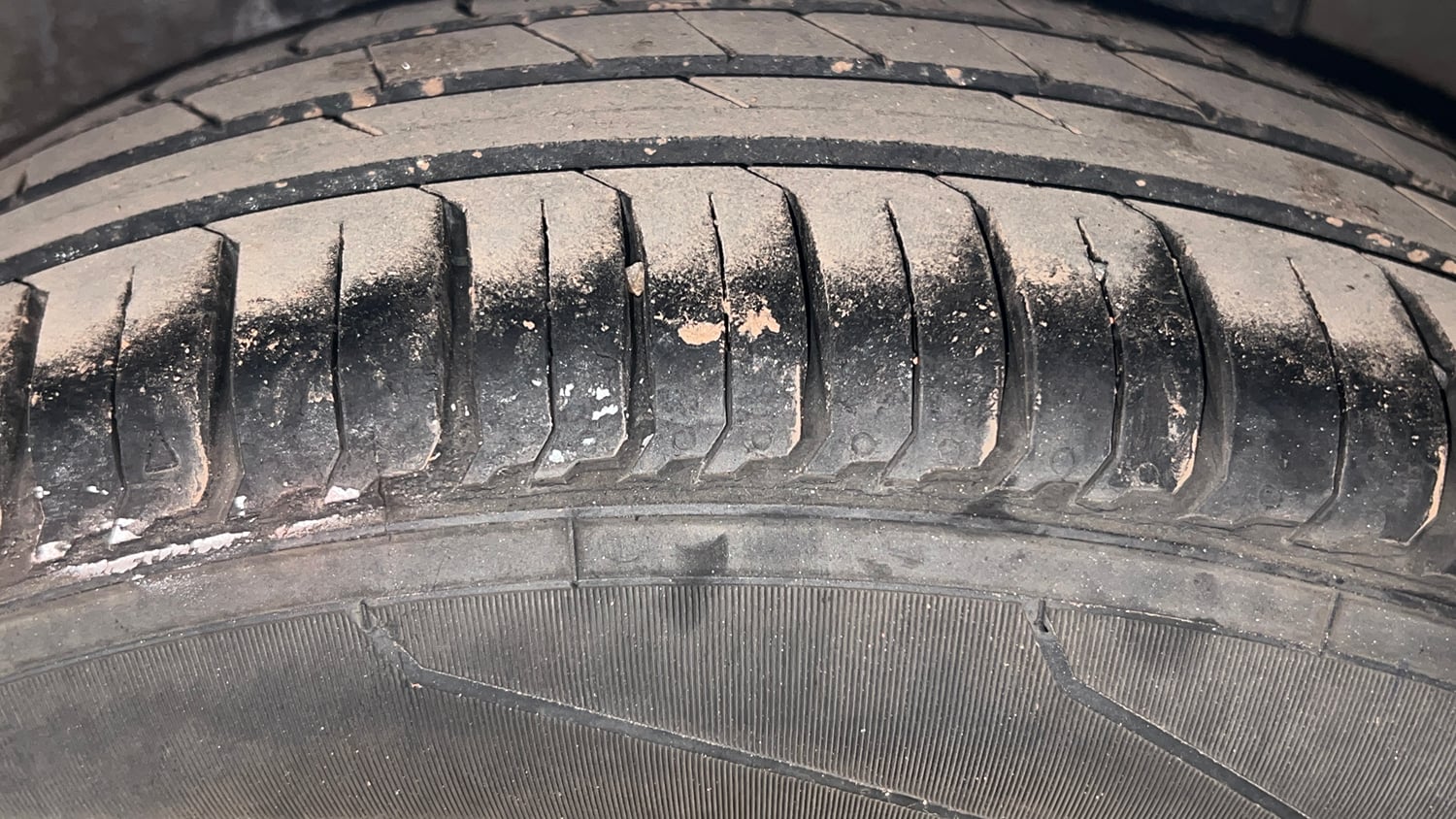 Used 2018 Honda City V CVT Petrol Petrol Automatic tyres LEFT REAR TYRE TREAD VIEW