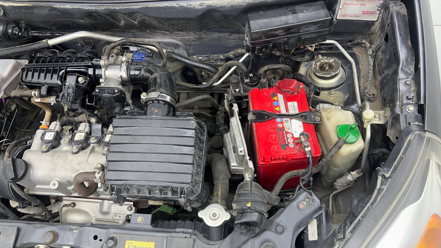 Used 2020 Maruti Suzuki Alto 800 VXi Petrol Manual engine ENGINE LEFT SIDE VIEW