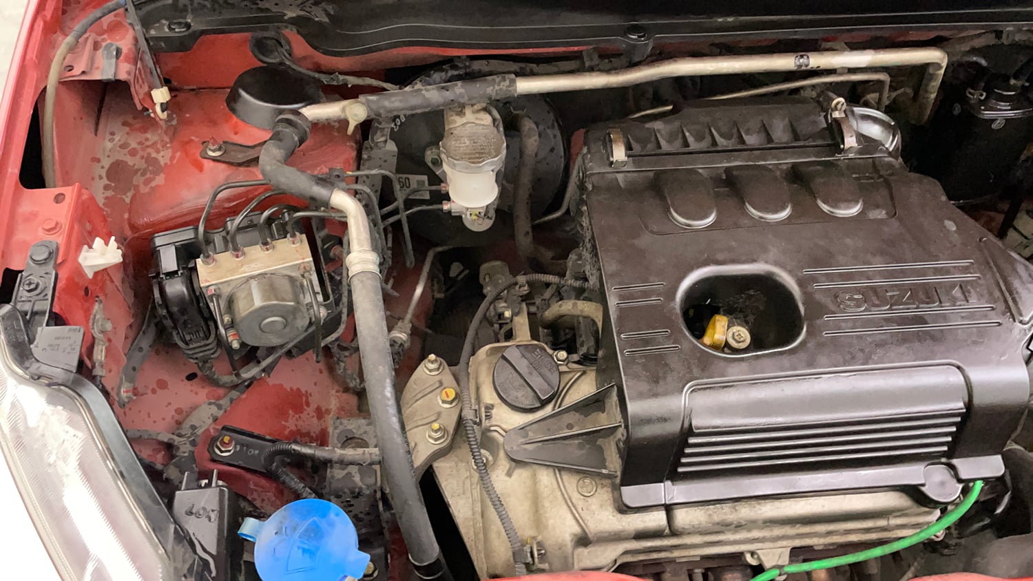 Used 2021 Maruti Suzuki Celerio VXi Petrol Manual engine ENGINE RIGHT SIDE VIEW