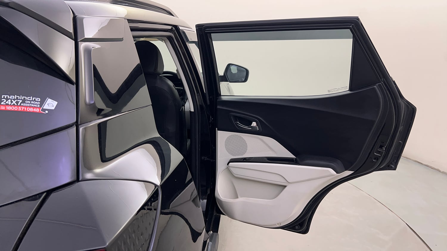 Used 2025 Mahindra XUV 3XO AX5 1.5 Diesel Autoshift Plus Diesel Automatic interior RIGHT REAR DOOR OPEN VIEW
