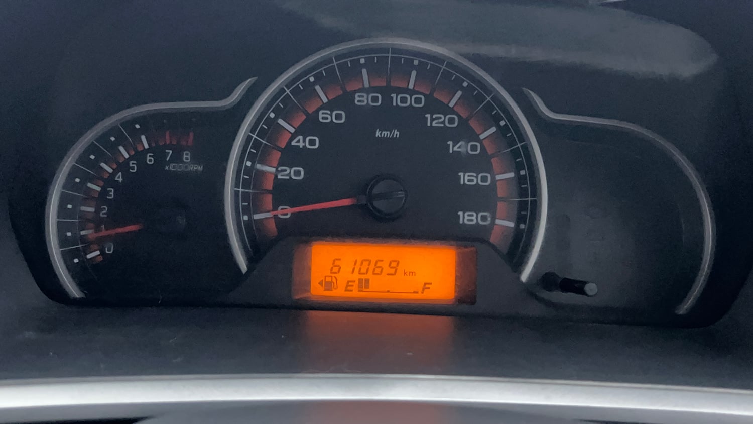 Used 2017 Maruti Suzuki Alto K10 VXi (O) Petrol Manual interior CLUSTERMETER VIEW