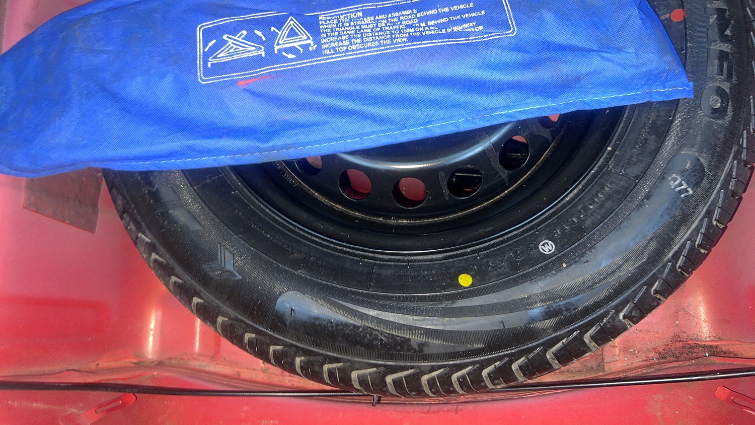 Used 2021 Tata Tiago XT Petrol Manual tyres SPARE TYRE VIEW