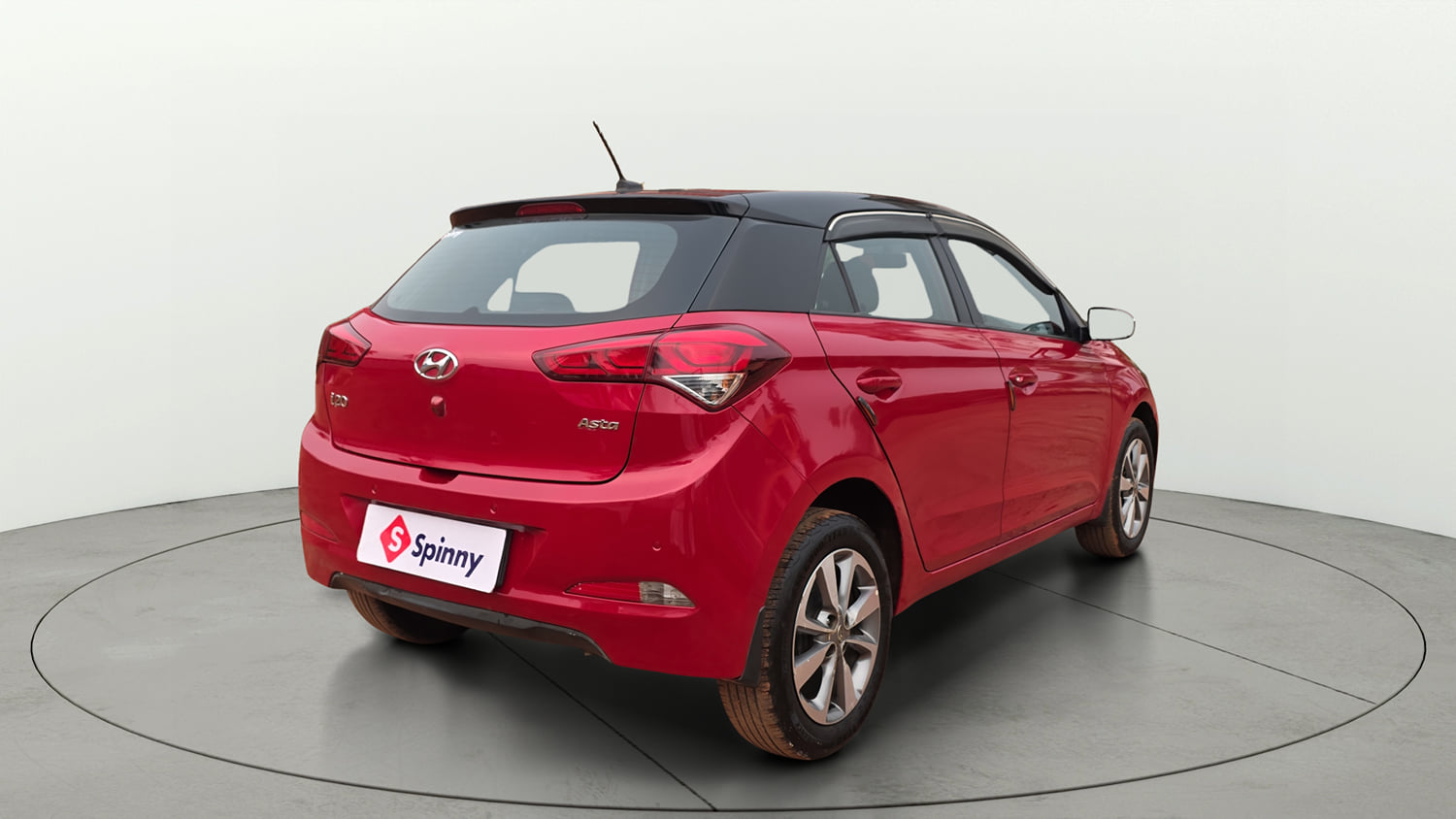 Used 2018 Hyundai Elite i20 Asta 1.2 Dual Tone Petrol Manual exterior RIGHT REAR CORNER VIEW