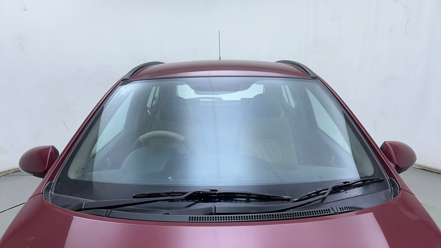 Used 2015 Hyundai Grand i10 Asta 1.2 Kappa VTVT Petrol Manual exterior FRONT WINDSHIELD VIEW