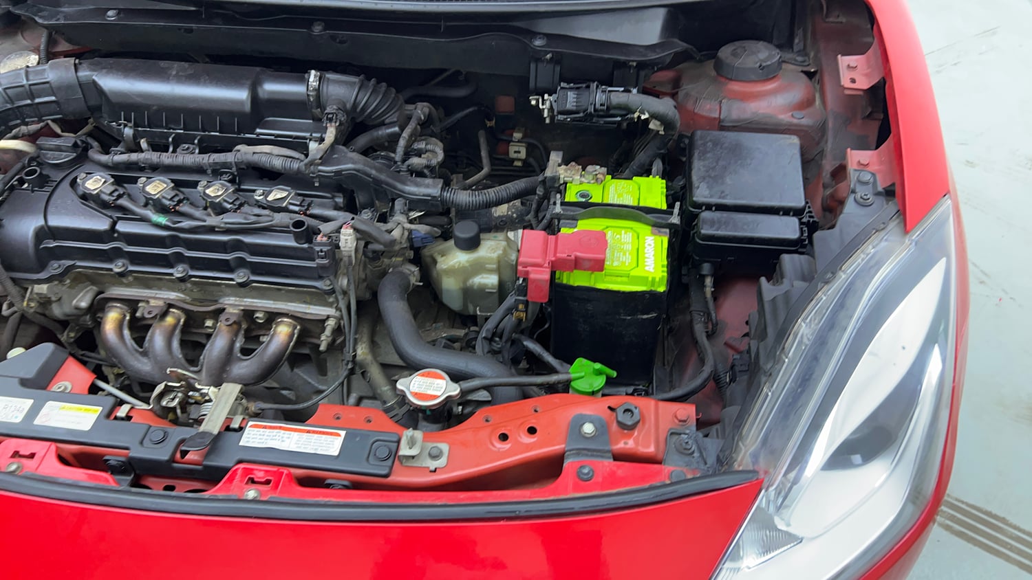 Used 2019 Maruti Suzuki Swift ZXi Plus AMT Petrol Automatic engine ENGINE LEFT SIDE VIEW