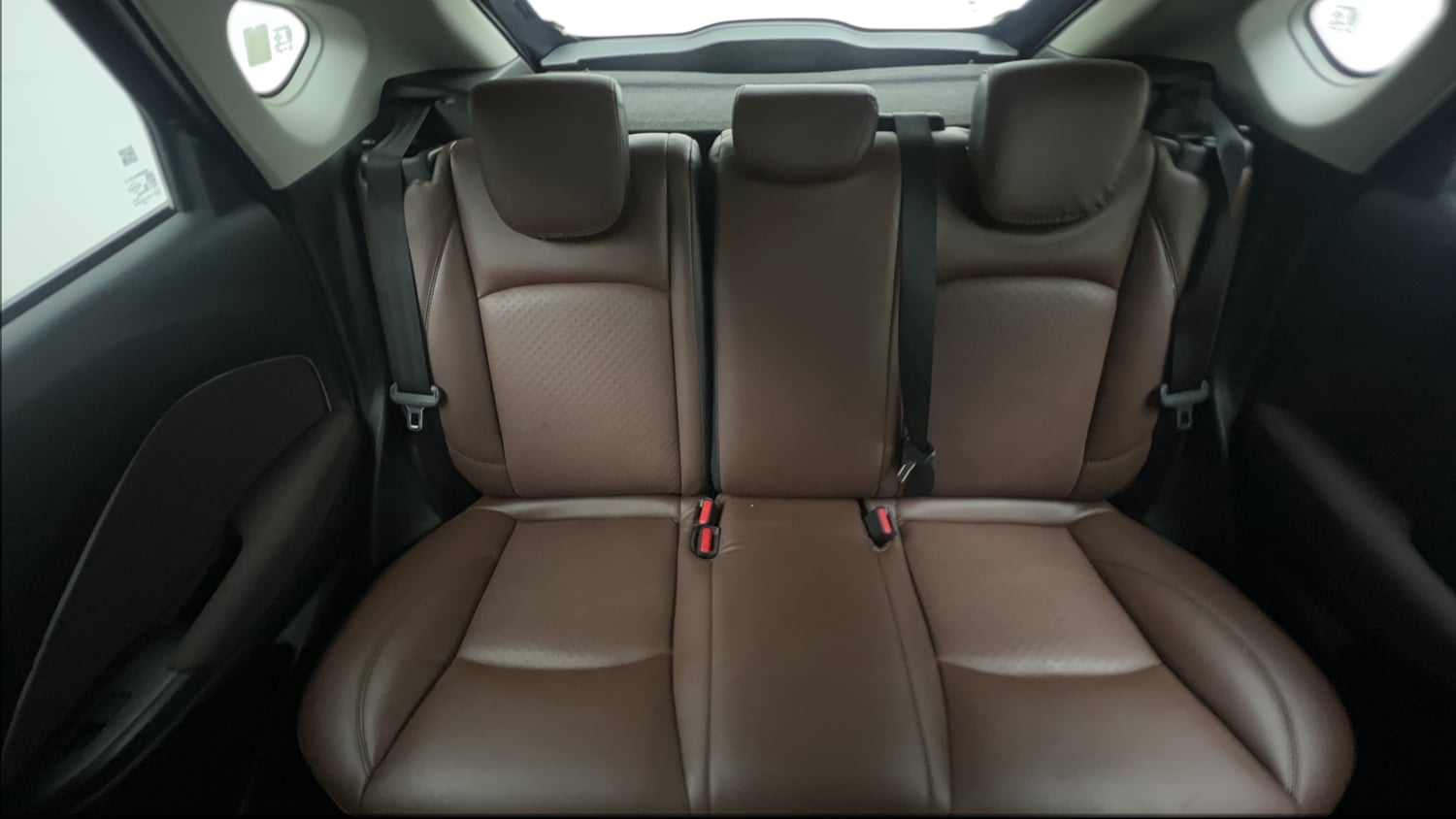 Used 2023 Maruti Suzuki Fronx Delta Plus 1.2L MT Petrol Manual interior REAR SEAT CONDITION VIEW