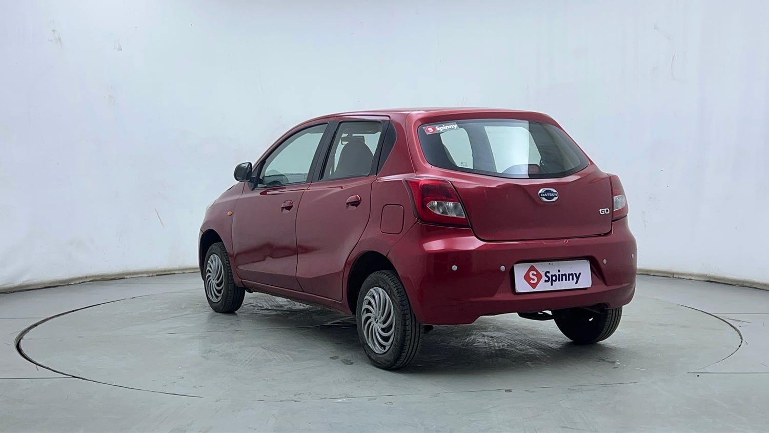 Used 2016 Datsun GO T Petrol Manual exterior LEFT REAR CORNER VIEW