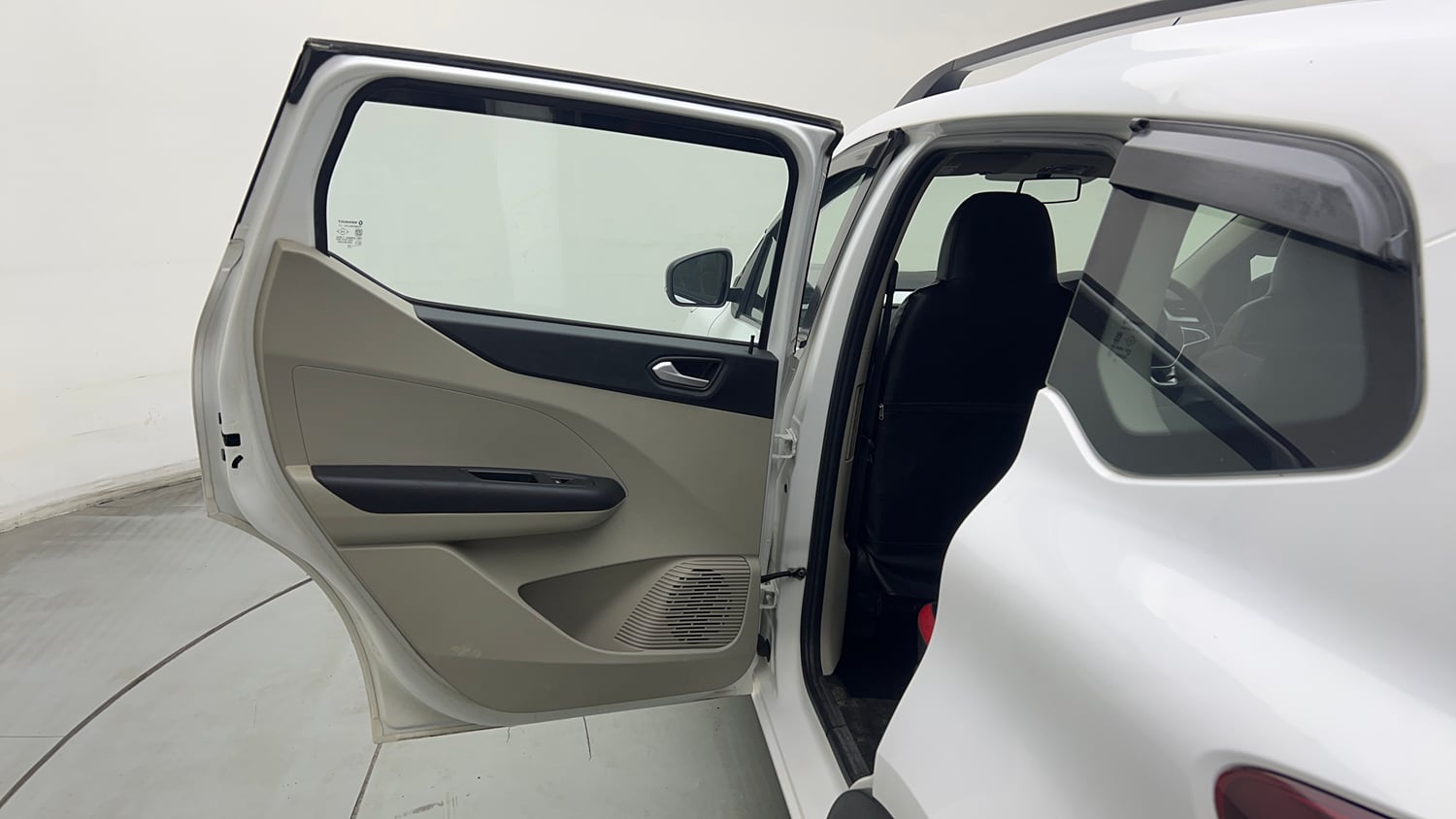 Used 2024 Renault Triber RXZ Petrol Manual interior LEFT REAR DOOR OPEN VIEW