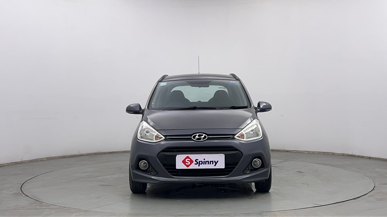 Used 2015 Hyundai Grand i10 Sportz 1.2 Kappa VTVT Petrol Manual exterior FRONT VIEW