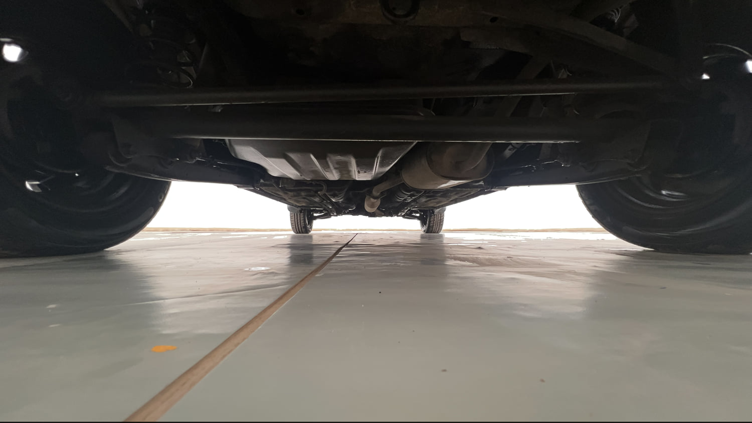 Used 2017 Maruti Suzuki Alto K10 VXi (O) Petrol Manual extra REAR UNDERBODY VIEW (TAKEN FROM REAR)