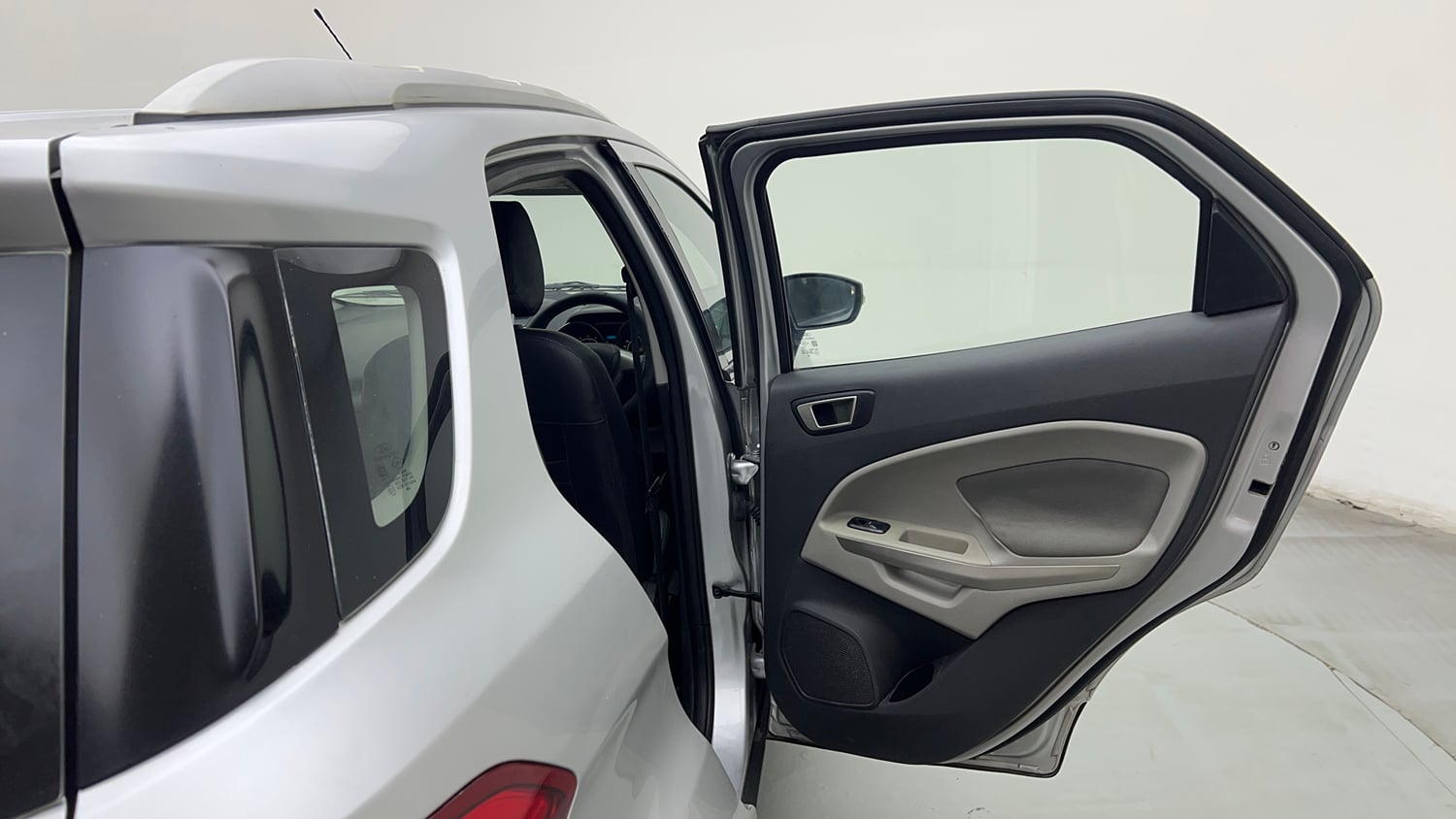 Used 2017 Ford EcoSport Titanium 1.5L Ti-VCT AT Petrol Automatic interior RIGHT REAR DOOR OPEN VIEW
