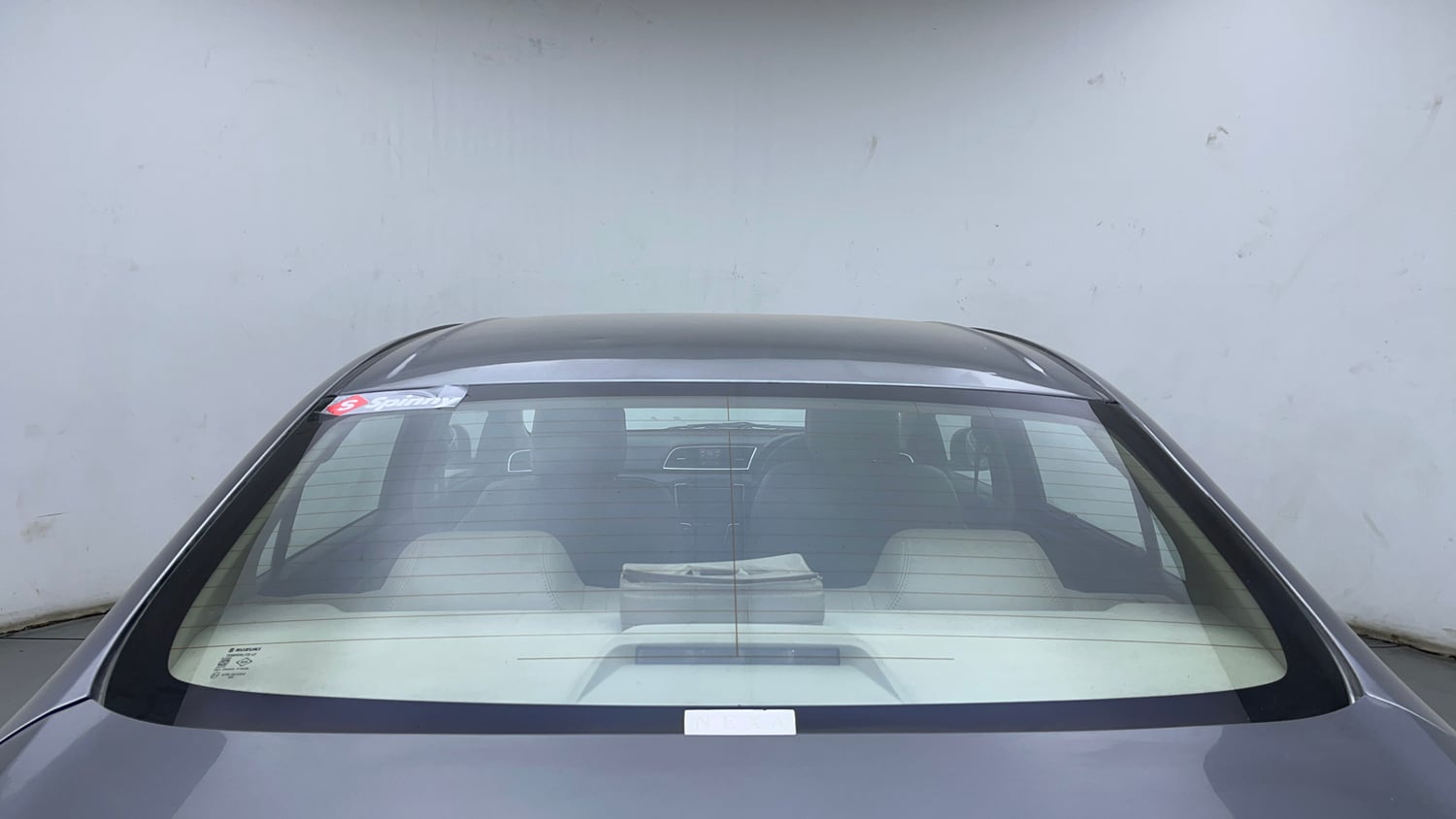 Used 2018 Maruti Suzuki Ciaz Delta 1.3 Hybrid Diesel Manual exterior BACK WINDSHIELD VIEW