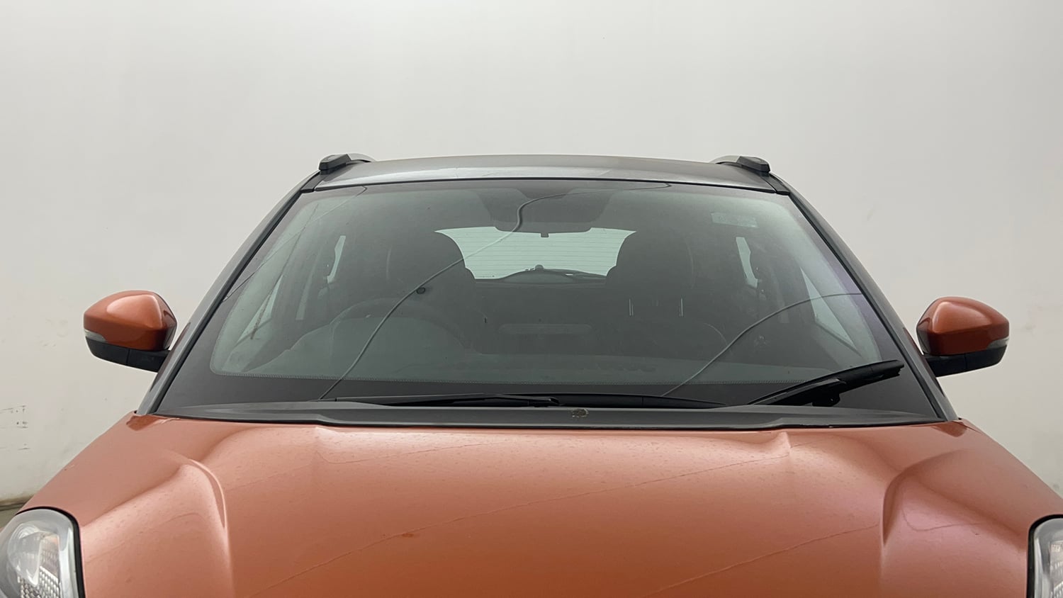 Used 2019 Tata Nexon XZA Plus Petrol Dual Tone Petrol Automatic exterior FRONT WINDSHIELD VIEW