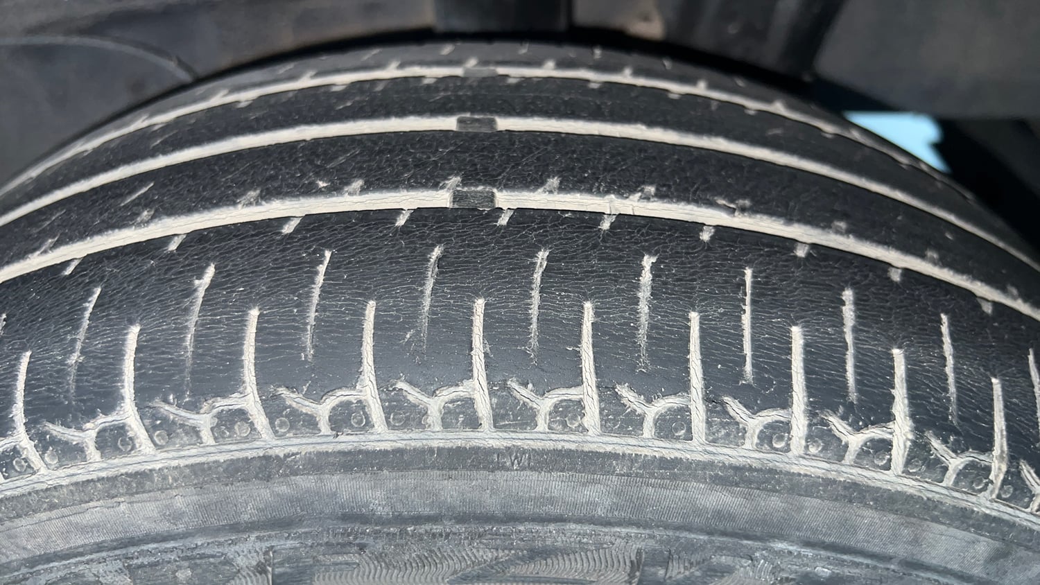 Used 2019 Hyundai Santro Sportz CNG Cng Manual tyres LEFT REAR TYRE TREAD VIEW