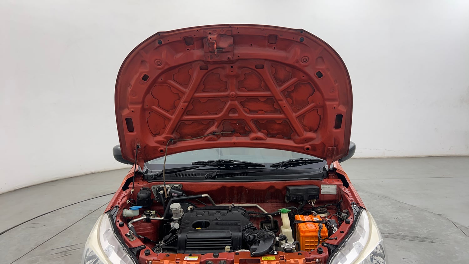 Used 2018 Maruti Suzuki Alto K10 VXi Petrol Manual engine ENGINE & BONNET OPEN FRONT VIEW