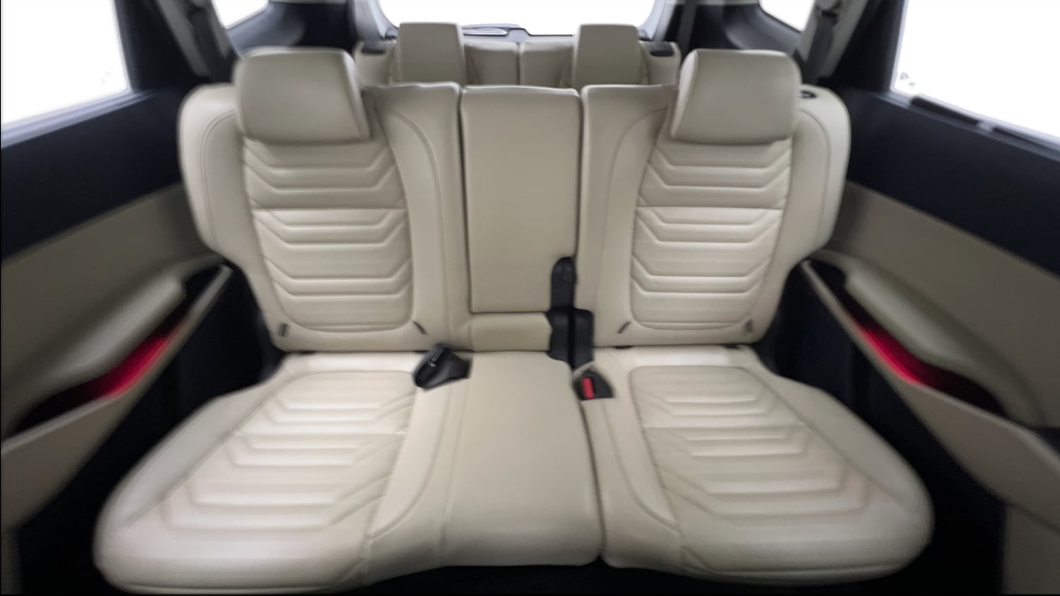 Used 2022 Kia Carens Luxury Plus 1.4 Petrol 7 STR Petrol Manual interior REAR SEAT CONDITION VIEW