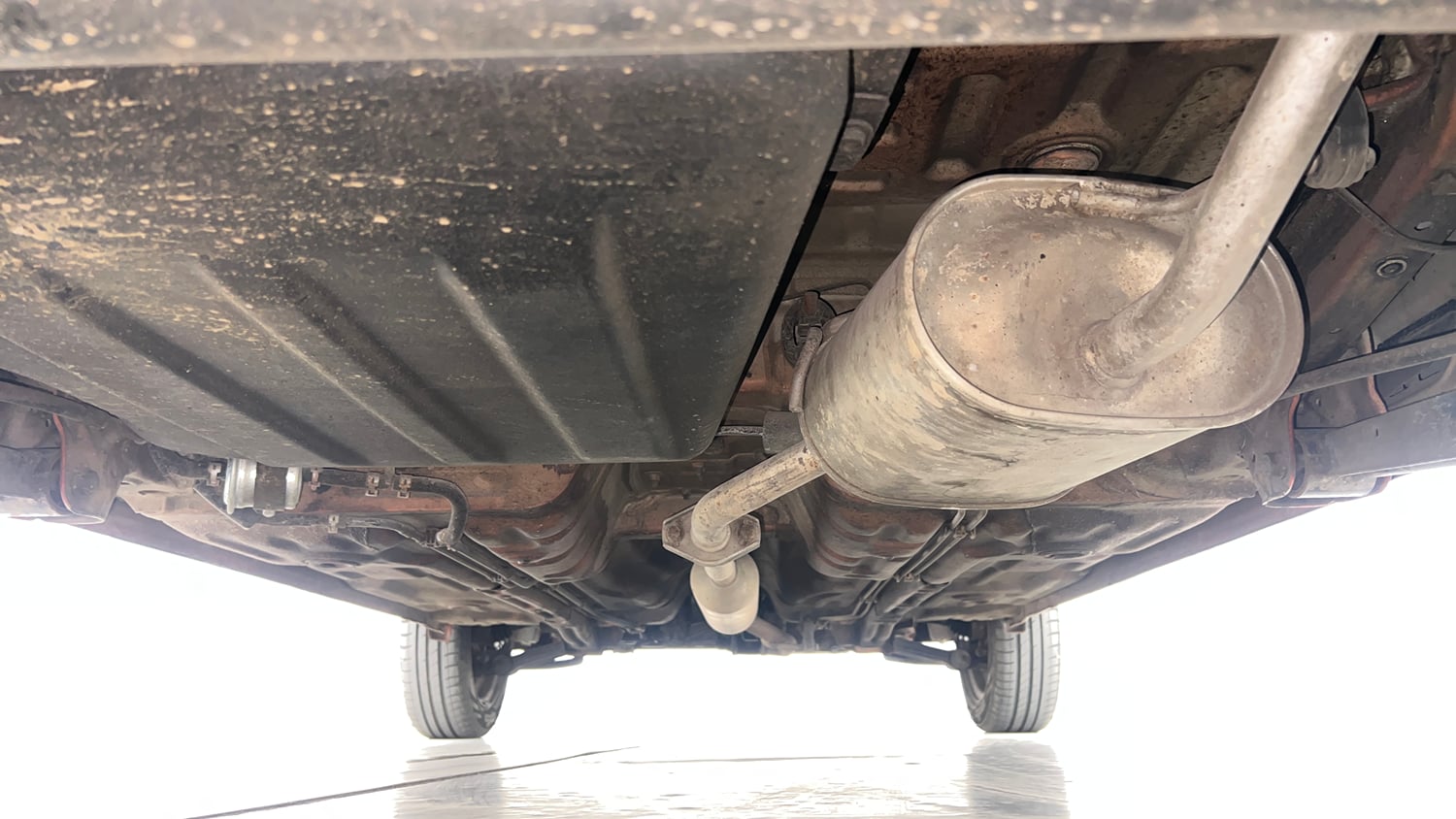 Used 2018 Maruti Suzuki Alto K10 VXi Petrol Manual extra REAR UNDERBODY VIEW (TAKEN FROM REAR)