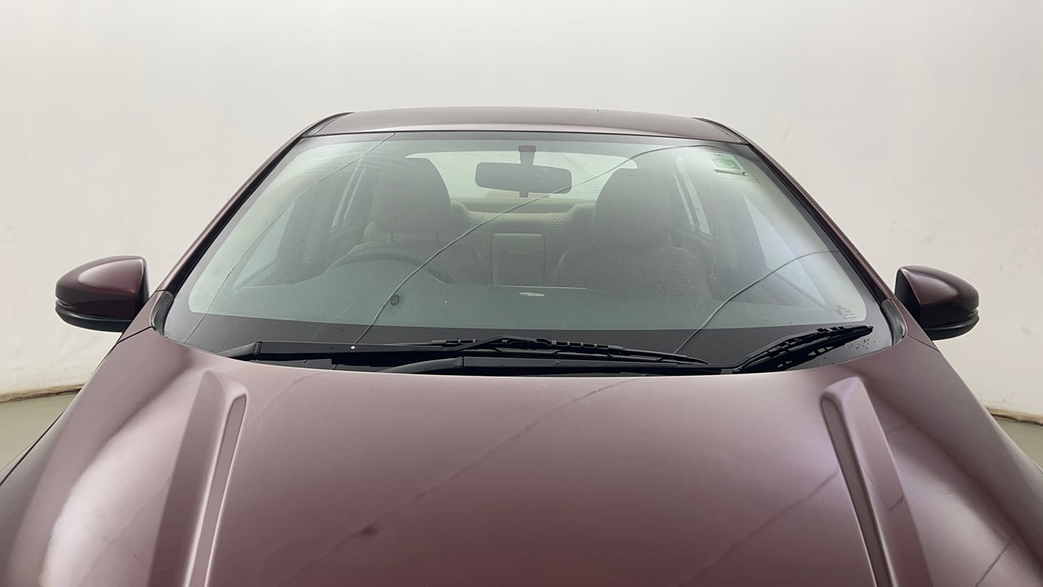Used 2015 Honda City V Petrol Manual exterior FRONT WINDSHIELD VIEW