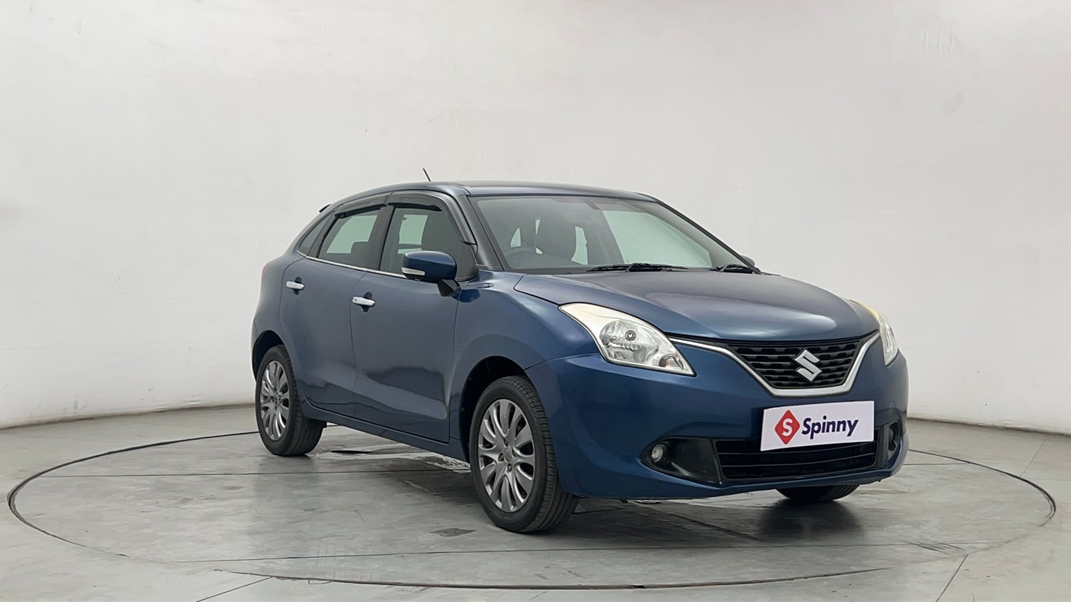 Used 2016 Maruti Suzuki Baleno Zeta 1.2 Petrol Manual exterior RIGHT FRONT CORNER VIEW