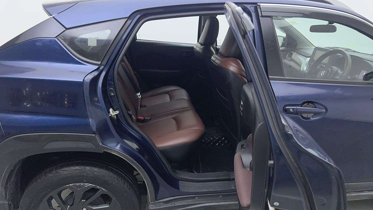 Used 2023 Maruti Suzuki Fronx Delta Plus 1.2L MT Petrol Manual interior RIGHT SIDE REAR DOOR CABIN VIEW