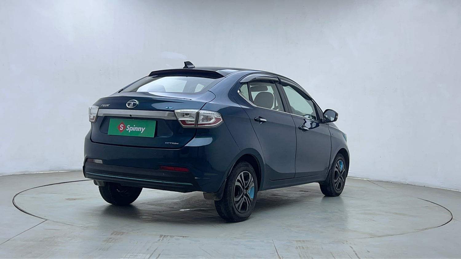 Used 2022 Tata Tigor EV XZ Plus Electric Automatic exterior RIGHT REAR CORNER VIEW