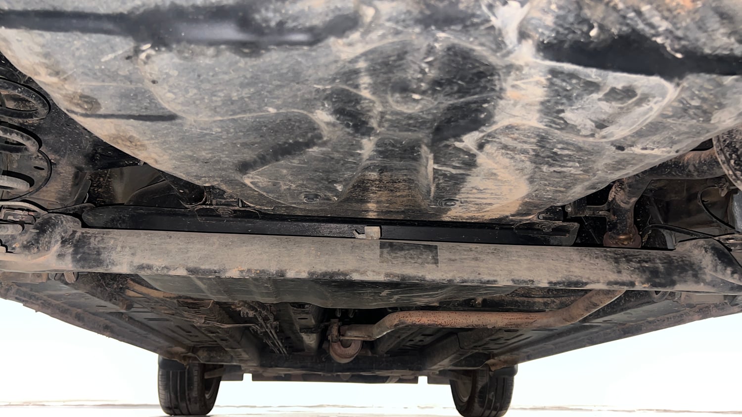 Used 2022 Tata Punch Adventure MT Petrol Manual extra REAR UNDERBODY VIEW (TAKEN FROM REAR)