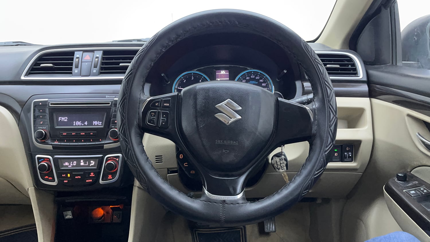 Used 2018 Maruti Suzuki Ciaz Delta 1.3 Hybrid Diesel Manual interior STEERING VIEW