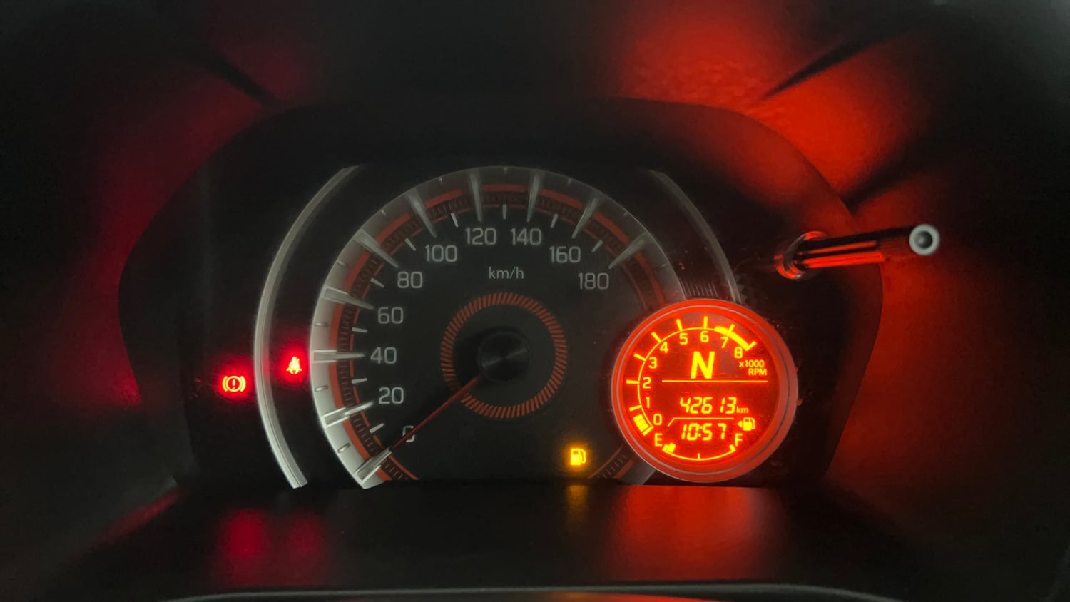Used 2022 Maruti Suzuki Celerio ZXi AMT Petrol Automatic interior CLUSTERMETER VIEW
