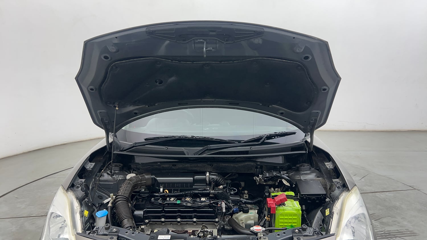Used 2018 Maruti Suzuki Swift ZXi AMT Petrol Automatic engine ENGINE & BONNET OPEN FRONT VIEW