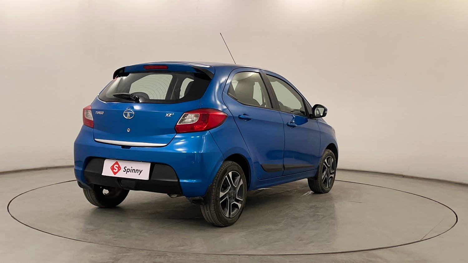 Used 2019 Tata Tiago Revotron XZ Plus Petrol Manual exterior RIGHT REAR CORNER VIEW