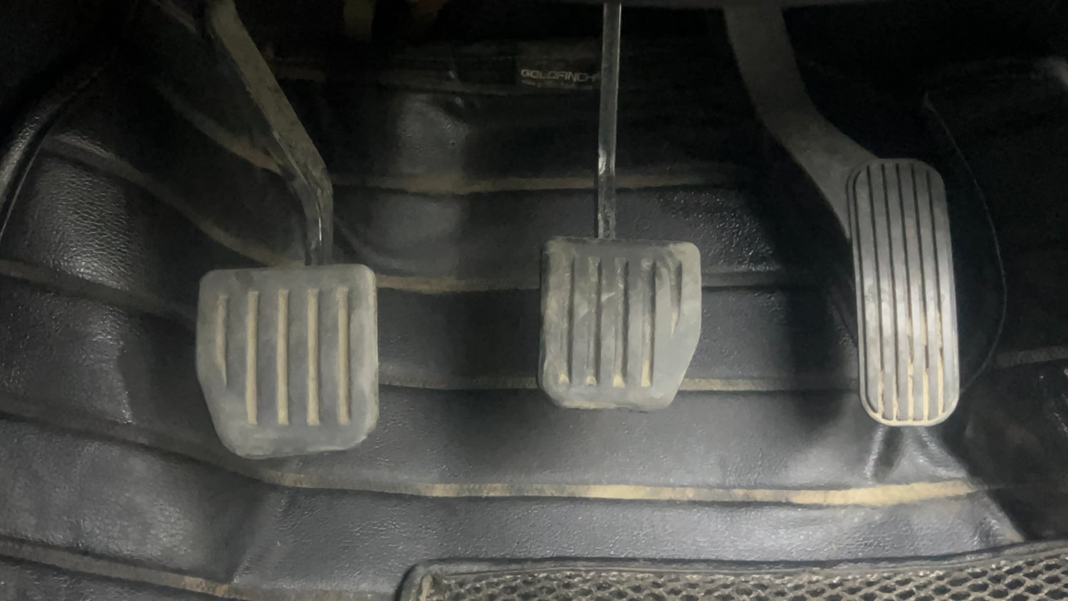 Used 2021 Tata Harrier XT Plus Dark Edition Diesel Manual interior PEDALS VIEW